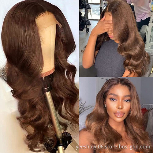 wholesale 180% Density Hd Full Lace Human Hair Wigs Women Brazilian Virgin Hair Lace Front Wig For Black Transparent Vendor